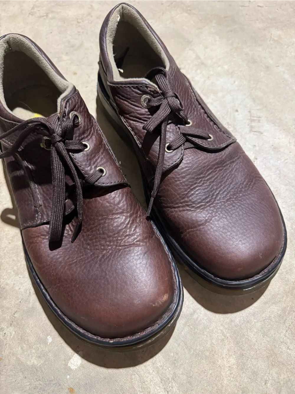 Dr Martens Odell Oxford Shoes Men Size 12 Style 11194 Brown Leather Casual Fall